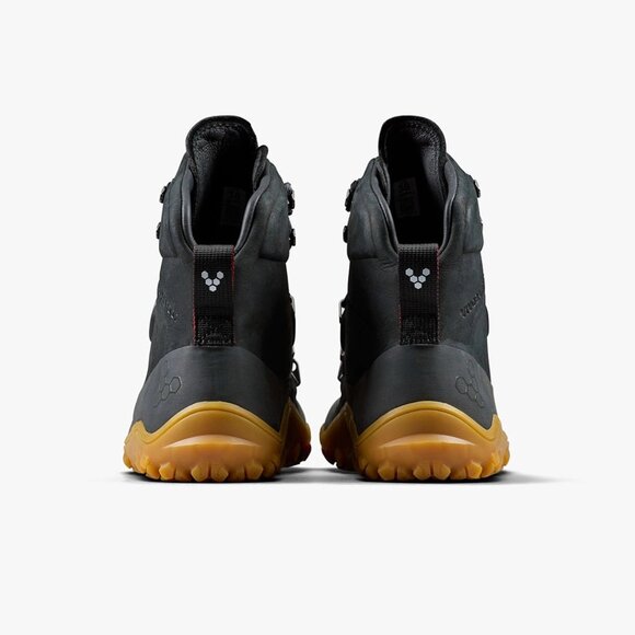 Vivobarefoot Tracker Leather AT Womens in Obsidian - Picture 4 of 7